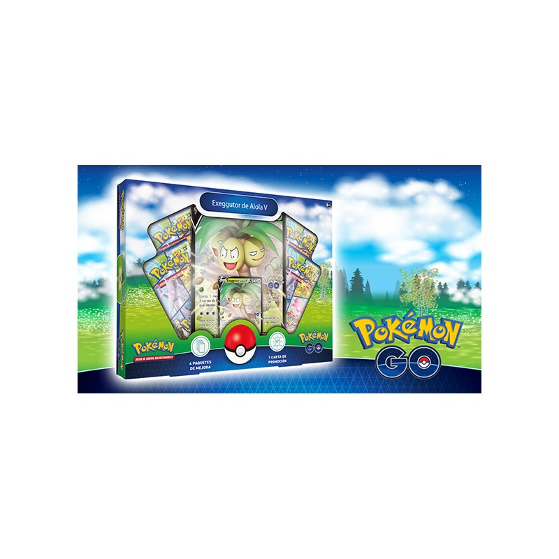 (TCG) - Pokemon GO Exeggutor de Alola V Box - ESPAÑOL