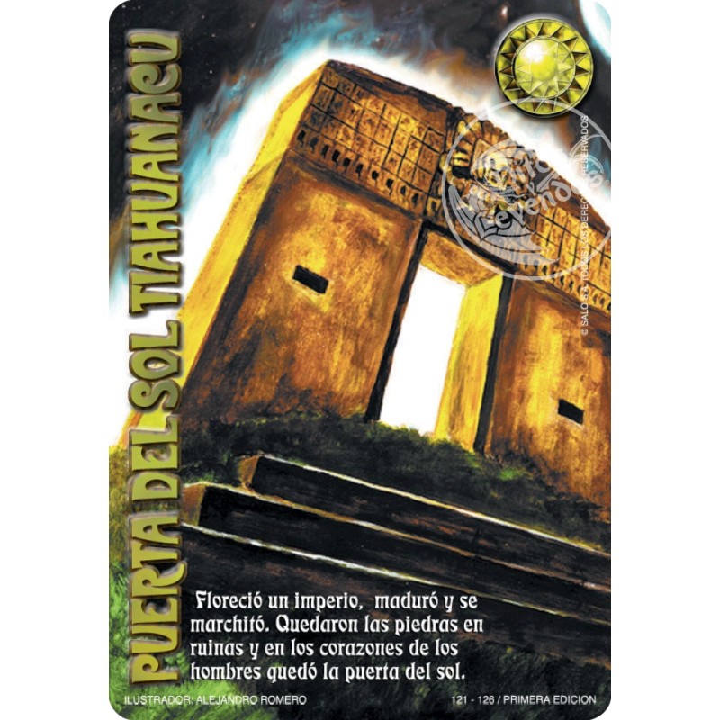 (TCG) – Puerta del Sol Tiahuanacu – 121/126