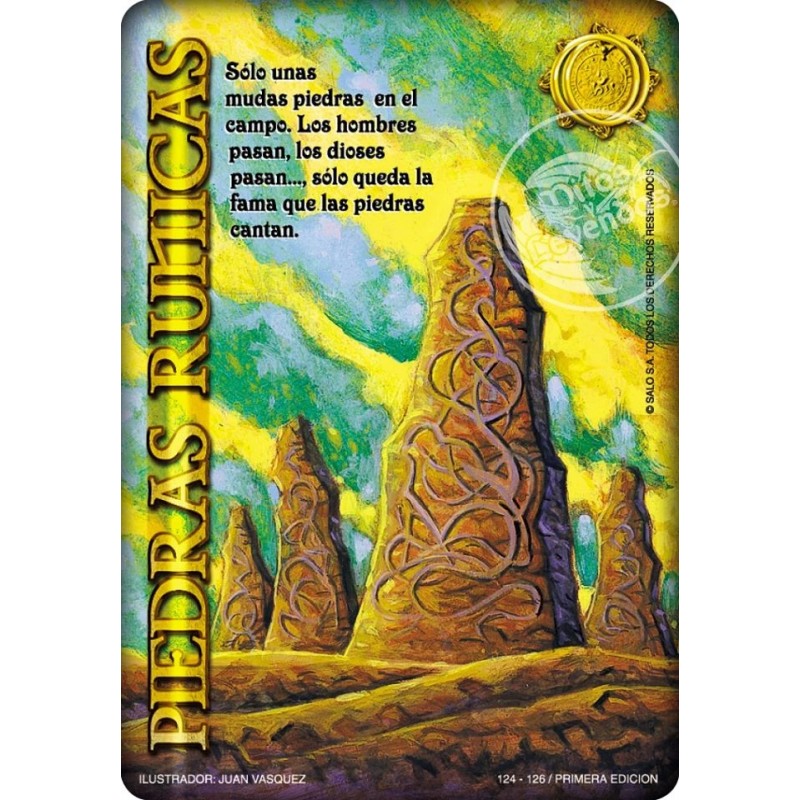 (TCG) – Piedras Runicas – 124/126