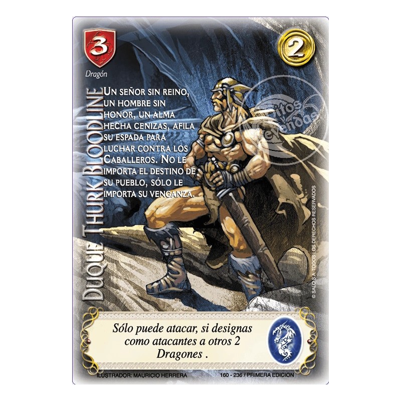 (TCG) – Duque Thurk Bloodline – 160/236