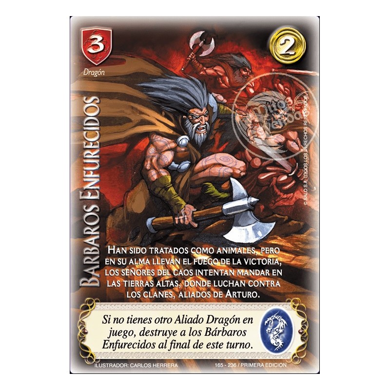 (TCG) – Bárbaros Enfurecidos – 165/236