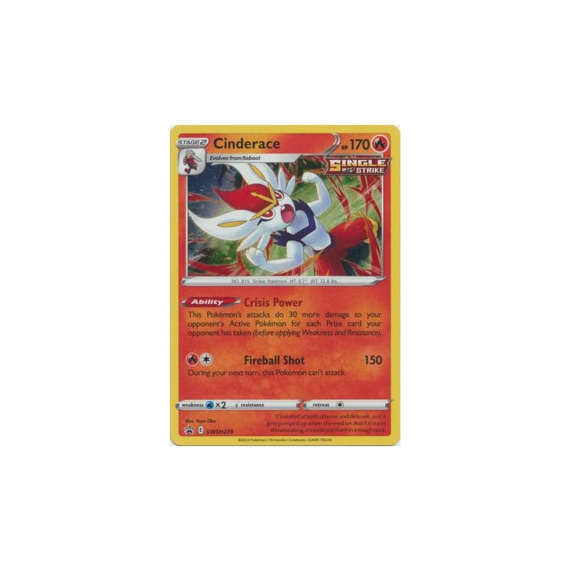 (TCG) – Cinderace – SWSH278