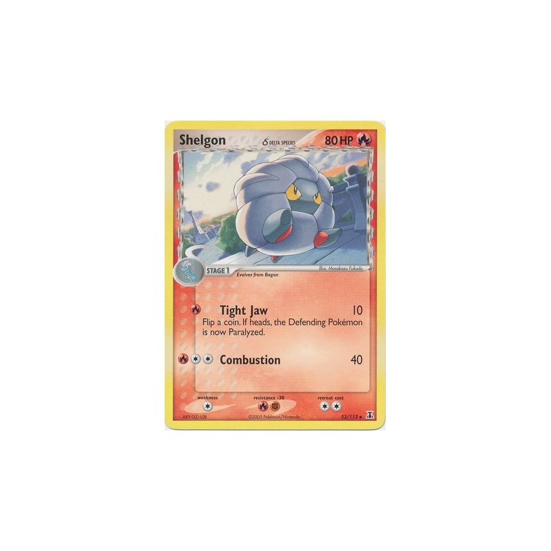 (TCG) – Shelgon (Delta Species) – 53/113