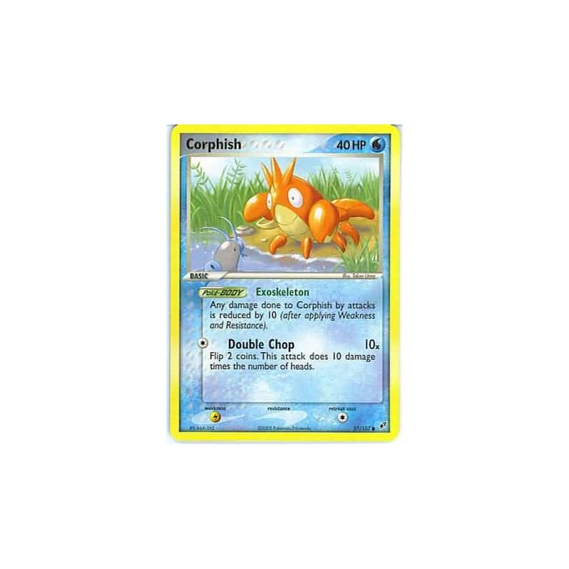 (TCG) – Corphish – 57/107 (TCG) – Corphish – 57/107