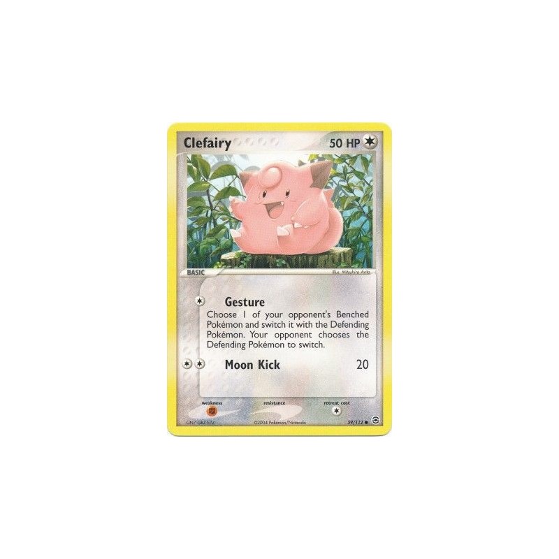 (TCG) – Clefairy – 59/112