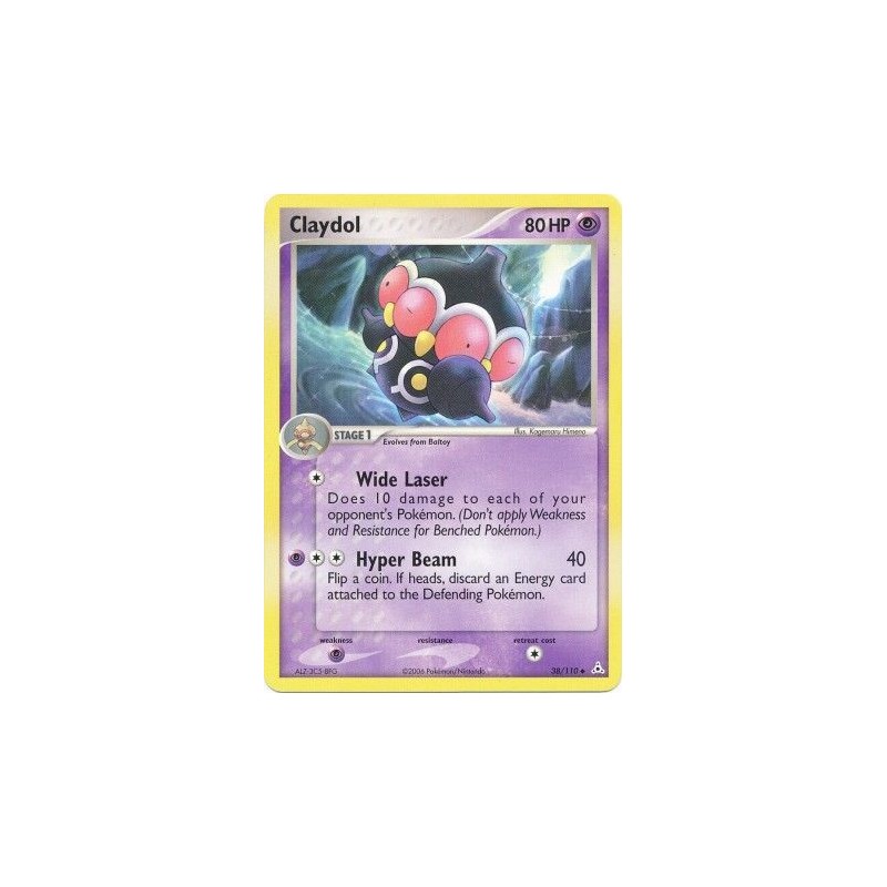 (TCG) – Claydol – 38/110