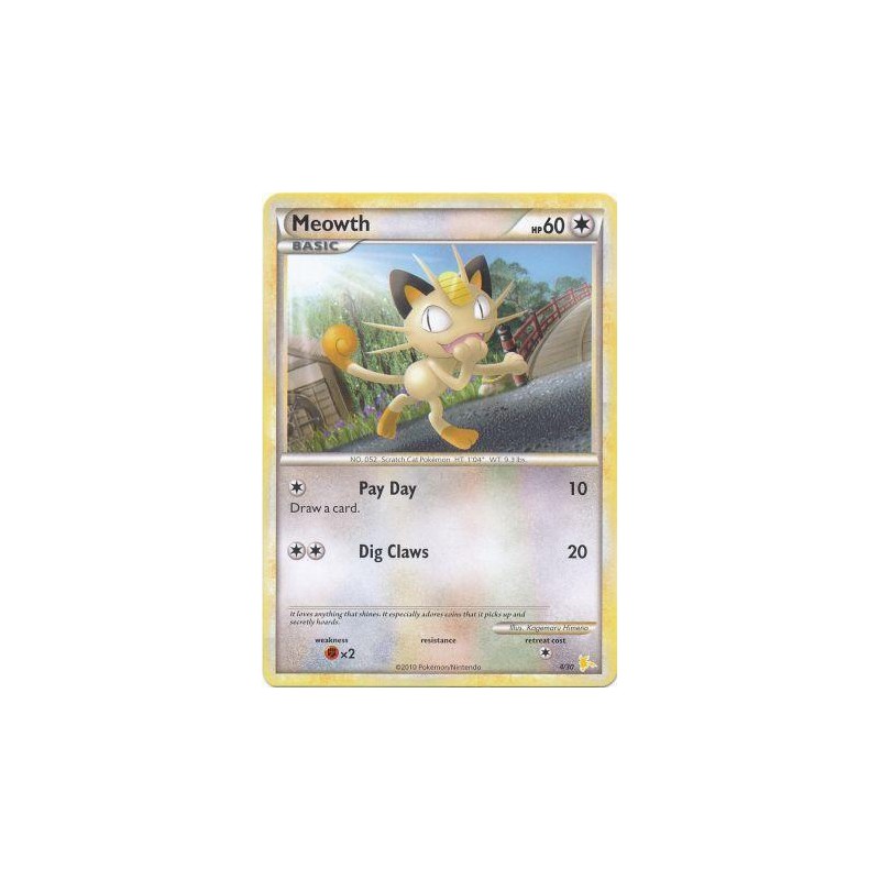 (TCG) – Meowth – 4/30