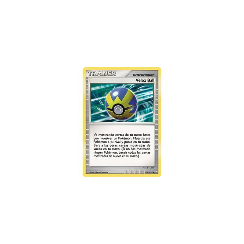 (TCG) – Veloz Ball – 114/123 – ESP