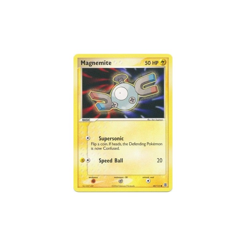 (TCG) – Magnemite – 68/112