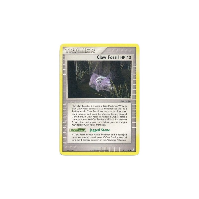 (TCG) – Claw Fossil – 91/110