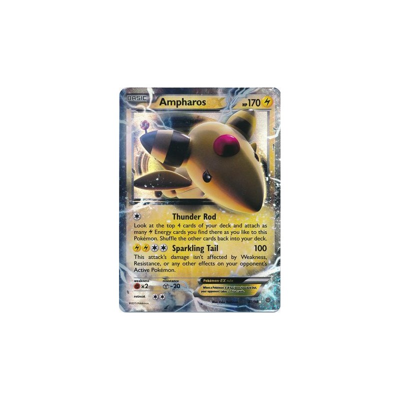 (TCG) – Ampharos EX – 27/98
