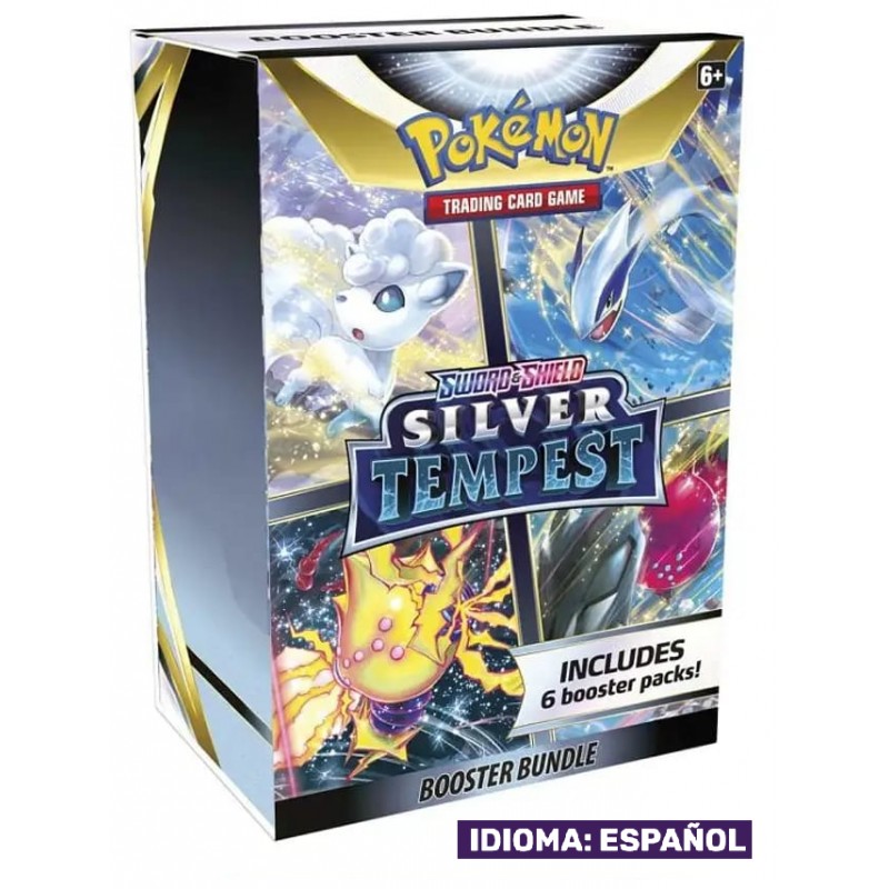 (TCG) – Espada y Escudo – Tempestad Plateada Booster Bundle 6 – ESP