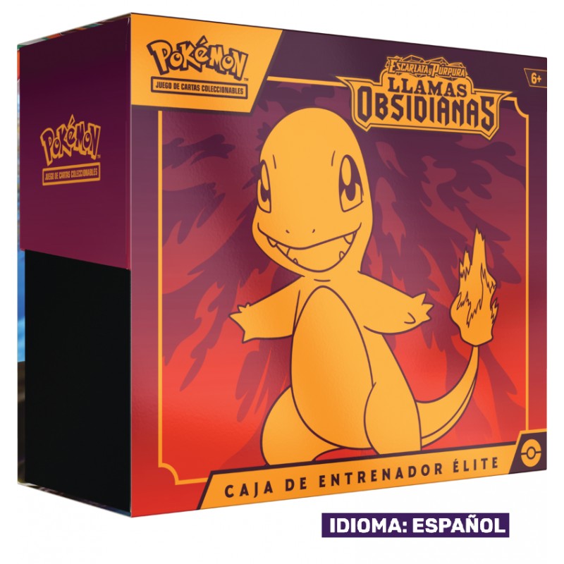 (TCG) – ETB Escarlata y Púrpura LLAMAS OBSIDIANAS – ESPAÑOL