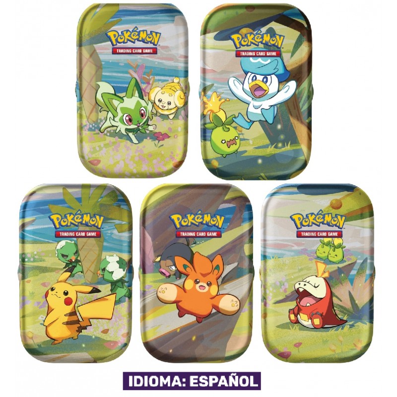(TCG) – Mini Tin Amigos de Paldea – ESPAÑOL
