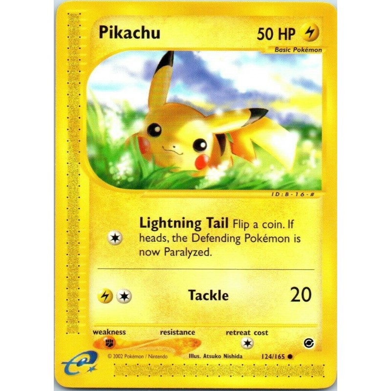 (TCG) – Pikachu – 124/165 – *M/P*