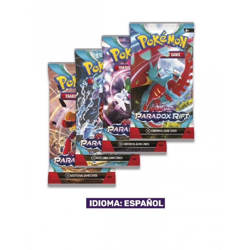 (TCG) – Sobre Escarlata & Purpura: Paradox Rift – ESPAÑOL