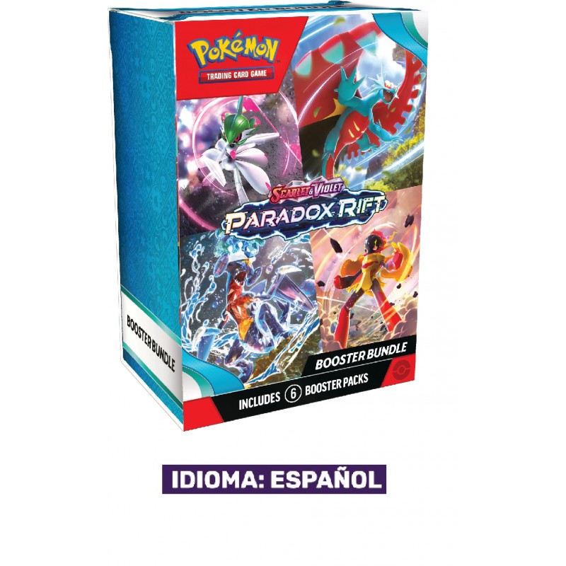 (TCG) – Booster Bundle Escarlata & Purpura: Paradox Rift – ESPAÑOL