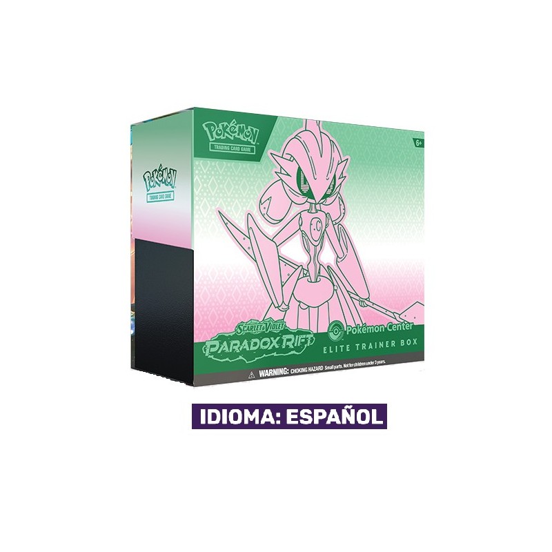 (TCG) – ETB Escarlata & Purpura: Paradox Rift – ESPAÑOL