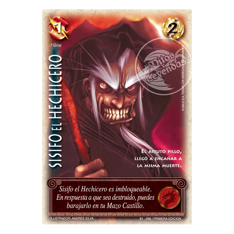 (TCG) – Sisifo el Hechicero – 91/236