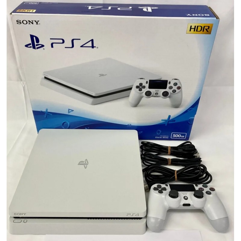 (PS4) – Consola PS4 Slim 1TB + 1 control + 1 juego *USADO*