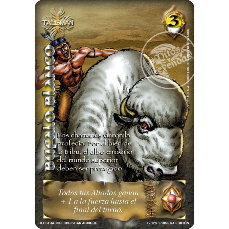 (TCG) – Búfalo Blanco – 7/170