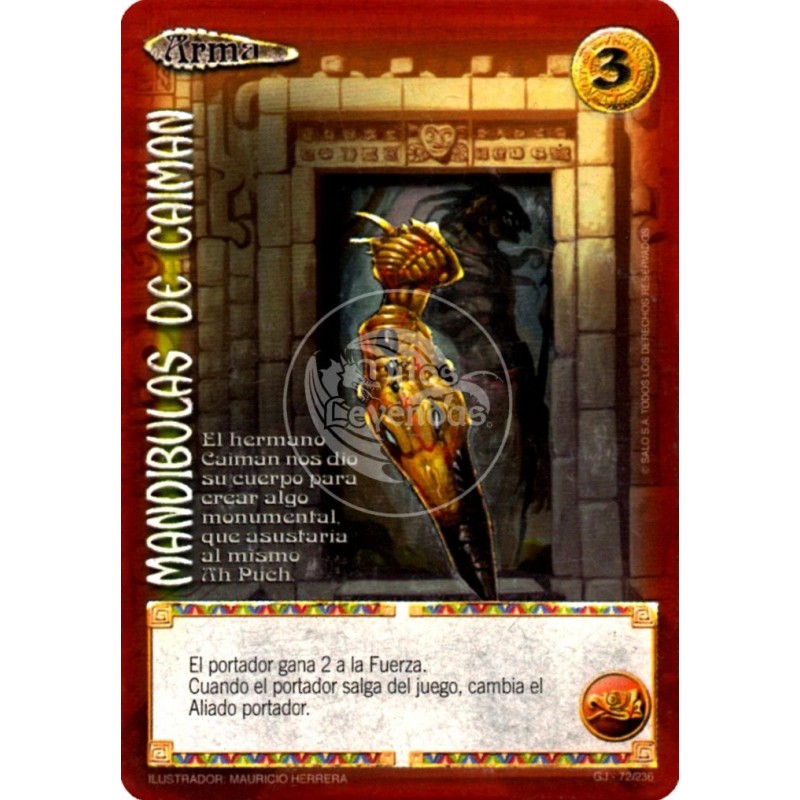 (TCG) – Mandibulas de Caiman – 72/236
