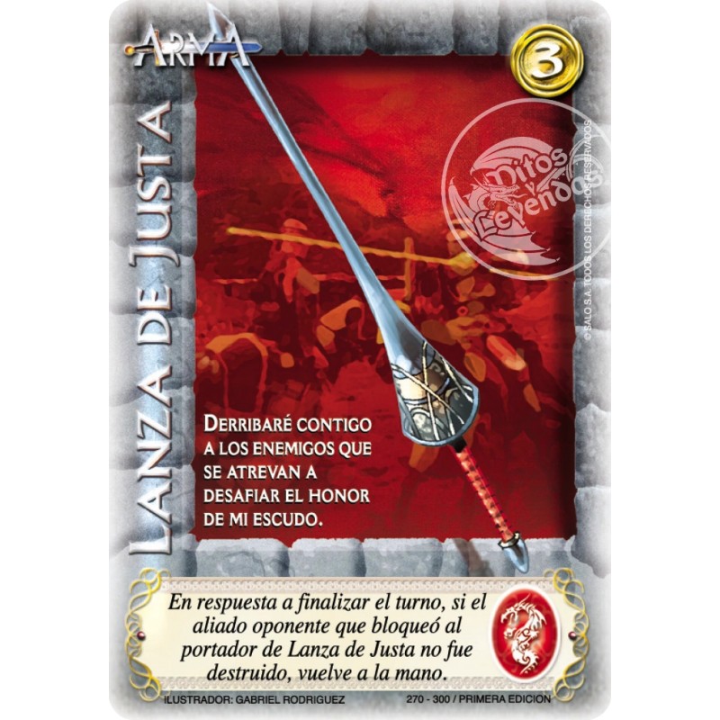 (TCG) – Lanza de Justa – 270/300