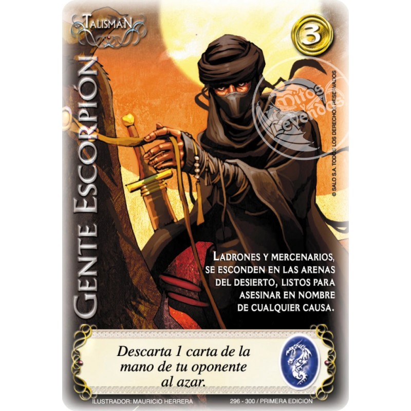 (TCG) – Gente Escorpión – 296/300