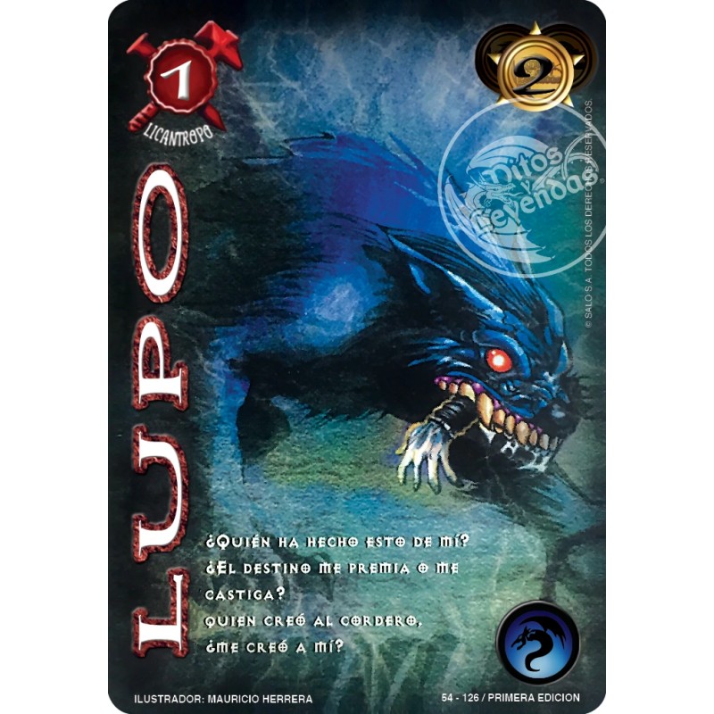 (TCG) – Lupo – 54/126