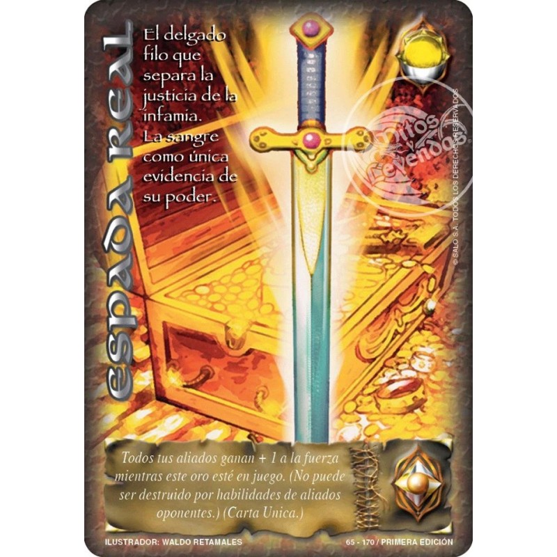 (TCG) – Espada Real – 65/170