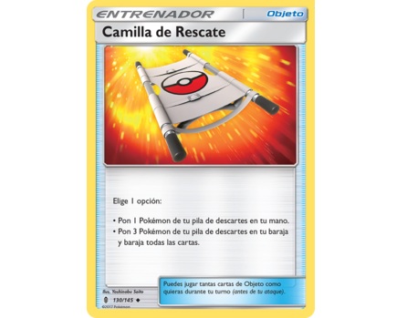 TCG) – Camilla de Rescate – 130/145 – ESP TCG) – Camilla de Rescate – 130/145 – ESP