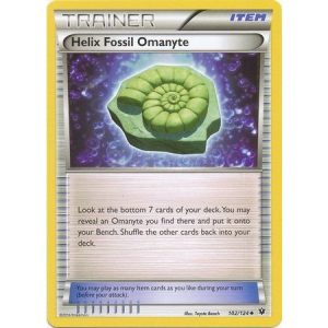 (TCG) – Helix Fossil Omanyte – 102/124