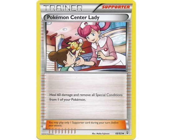 (TCG) – Pokemon Center Lady – 68/83 (TCG) – Pokemon Center Lady – 68/83