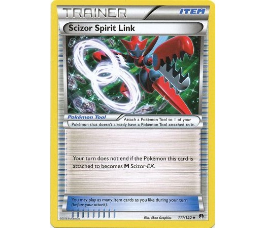 (TCG) – Scizor Spirit Link – 111/122 (TCG) – Scizor Spirit Link – 111/122