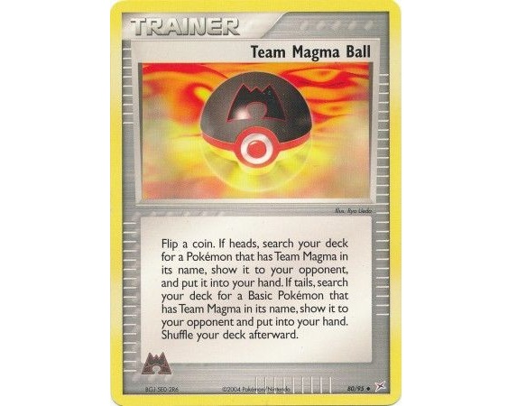 (TCG) – Team Magma Ball – 80/95 (TCG) – Team Magma Ball – 80/95