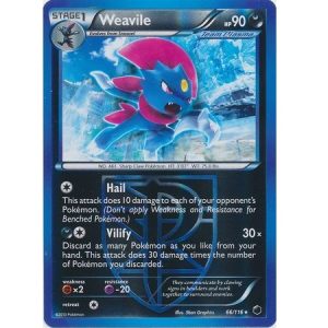 (TCG) – Weavile – 66/116