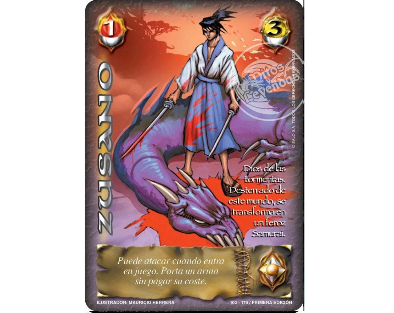 (TCG) – Zusano – 102/170 (TCG) – Zusano – 102/170