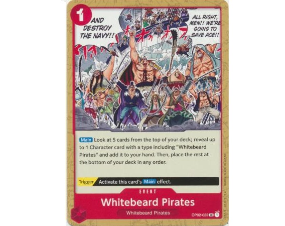 (TCG) – Whitebeard Pirates – OP02-022 (TCG) – Whitebeard Pirates – OP02-022
