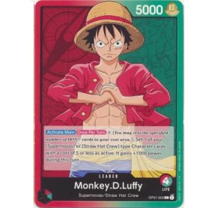 (TCG) – Monkey.D.Luffy – OP01-003