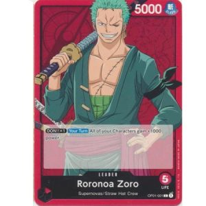 (TCG) – Roronoa Zoro – OP01-001