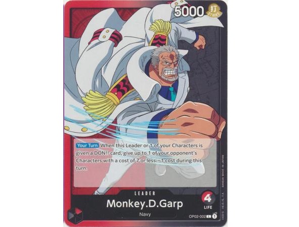 (TCG) – Monkey.D.Garp – OP02-002 (TCG) – Monkey.D.Garp – OP02-002