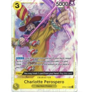 (TCG) – Charlotte Perospero – OP03-113 (TCG) – Charlotte Perospero – OP03-113