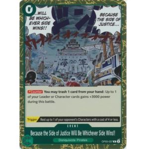 (TCG) – Because the Side of Justice Will Be Whichever Side Wins!! – OP05-037