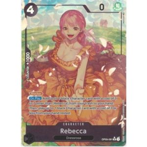 (TCG) – Rebecca – (Alternate Art) – Super Rare – OP05-091