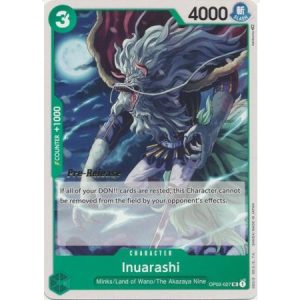 (TCG) – Inuarashi – Pre-Release – Uncommon – OP02-027