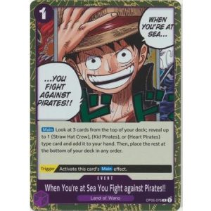 (TCG) – When You’re at Sea You Fight against Pirates!! – OP05-076