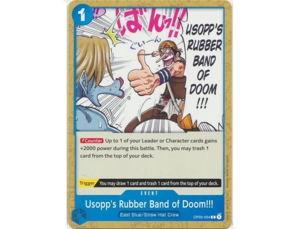 (TCG) – Usopps Rubber Band of Doom – OP03-054 (TCG) – Usopps Rubber Band of Doom – OP03-054