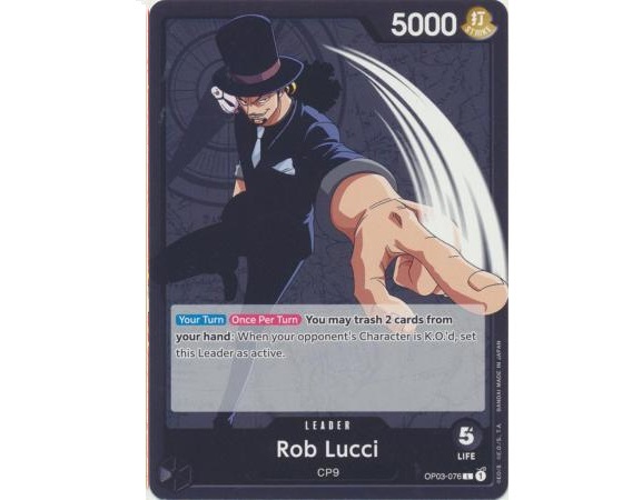 (TCG) – Rob Lucci – OP03-076 (TCG) – Rob Lucci – OP03-076