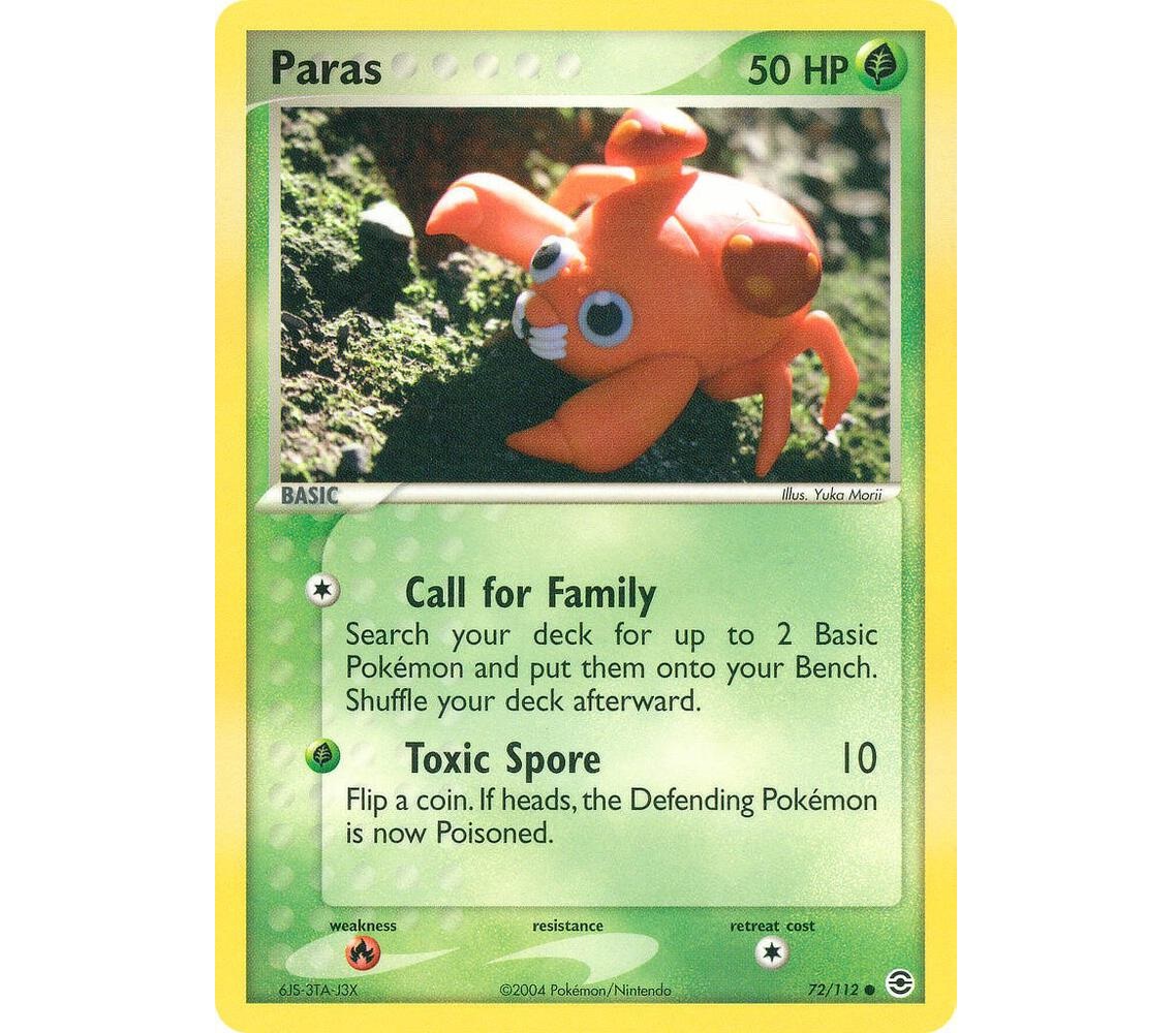 (TCG) – Paras – 72/112 (TCG) – Paras – 72/112