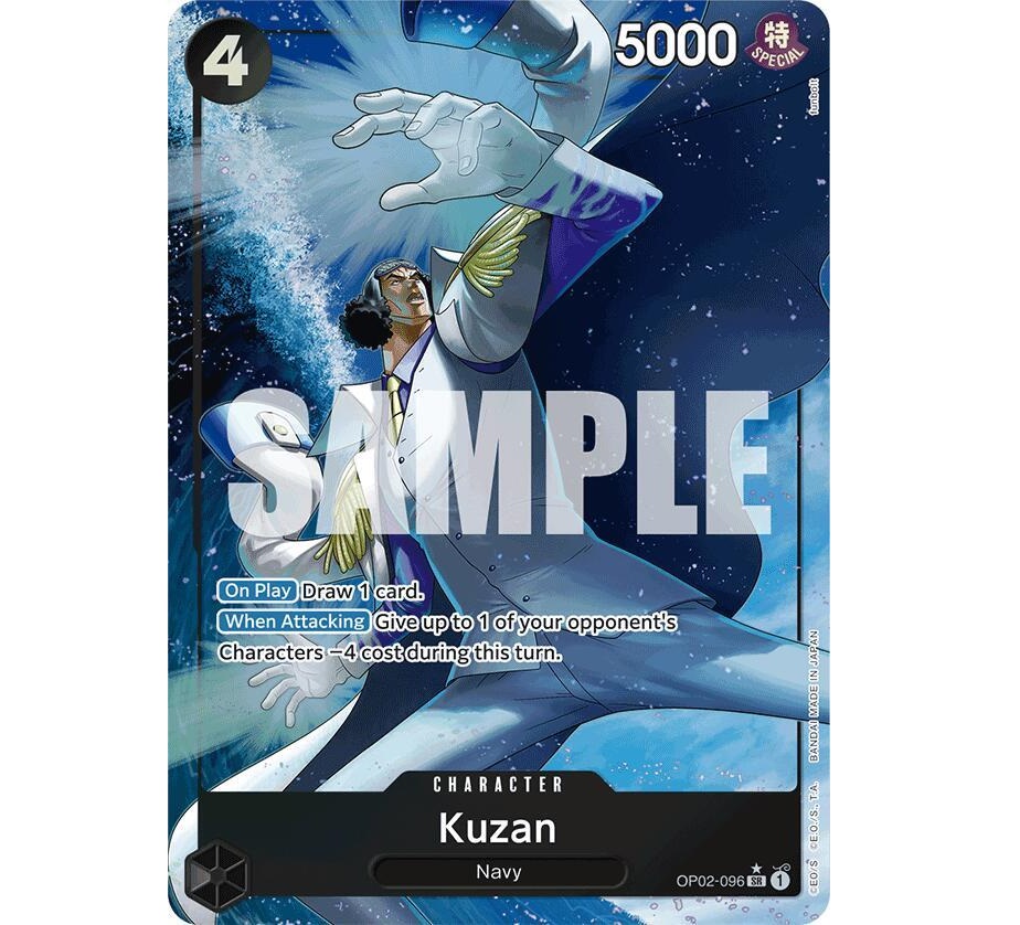 (TCG) – Kuzan (OP02-096) (Alternate Art) – OP02-096 (TCG) – Kuzan (OP02-096) (Alternate Art) – OP02-096